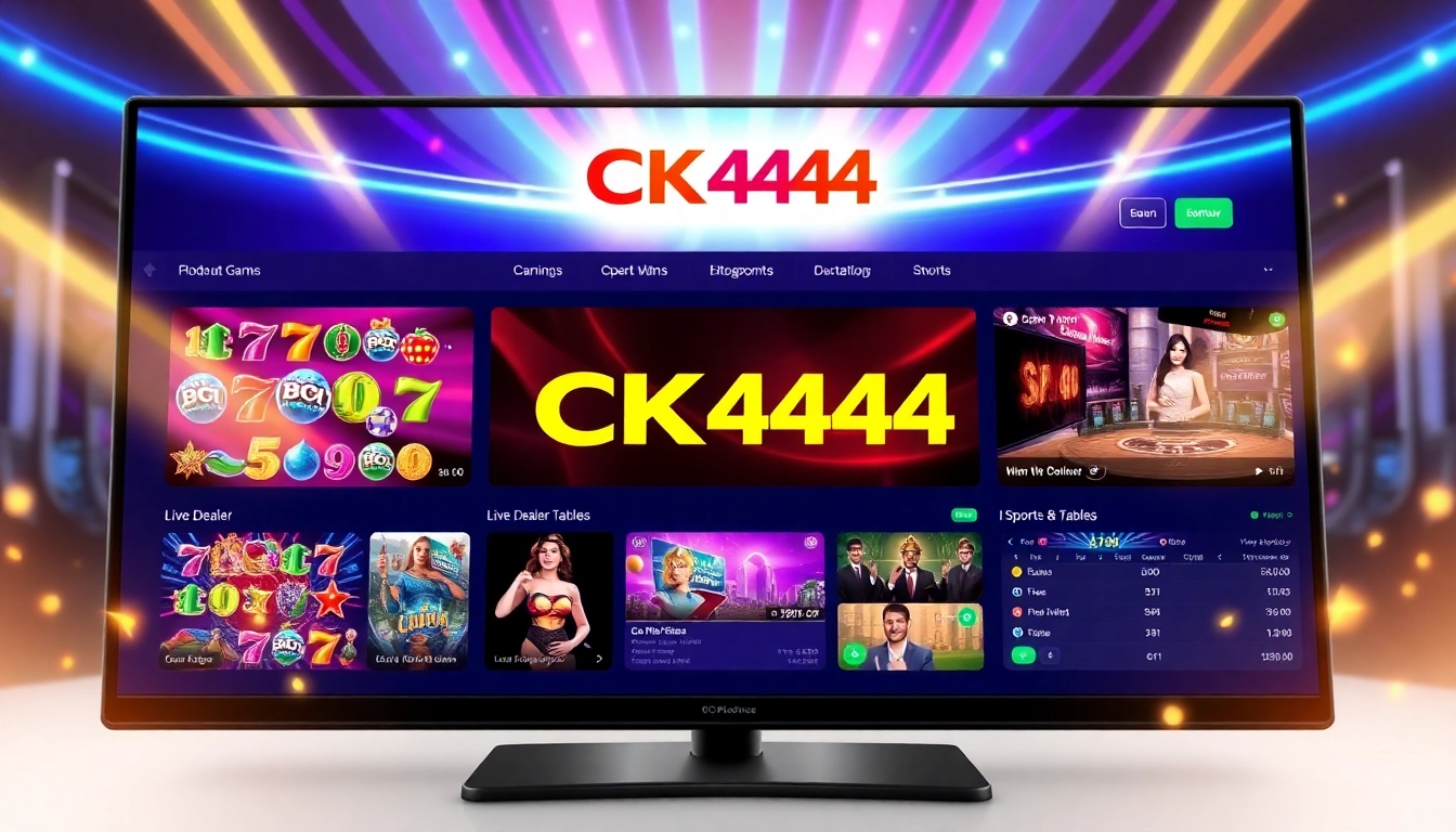 Players engaging on CK 444 online casino platform with slots, live dealer, and sports betting features, highlighting trust and excitement for Bangladeshi users.