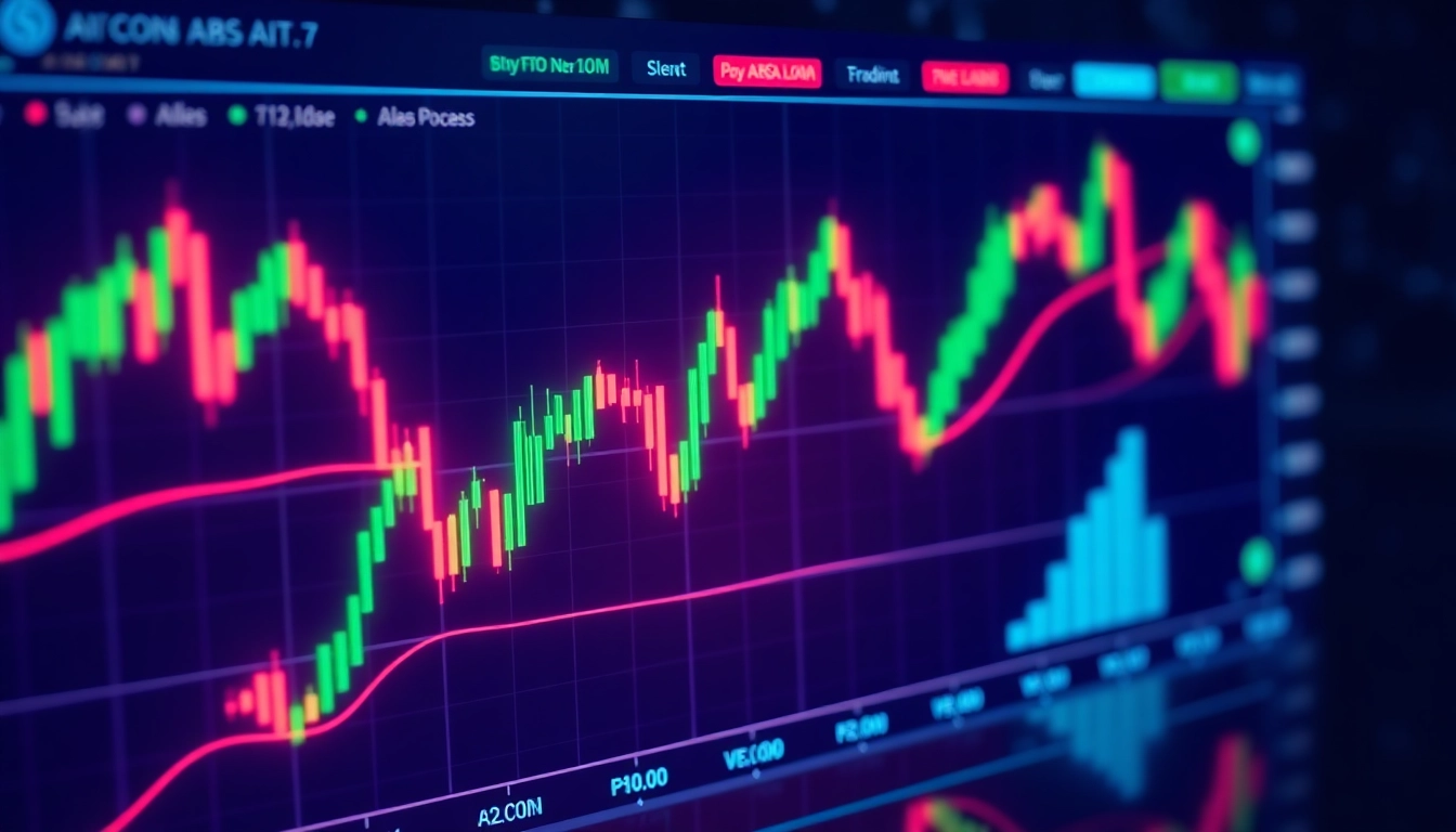 AICoin trading platform dashboard with real-time charts and analytics for optimal market insights.