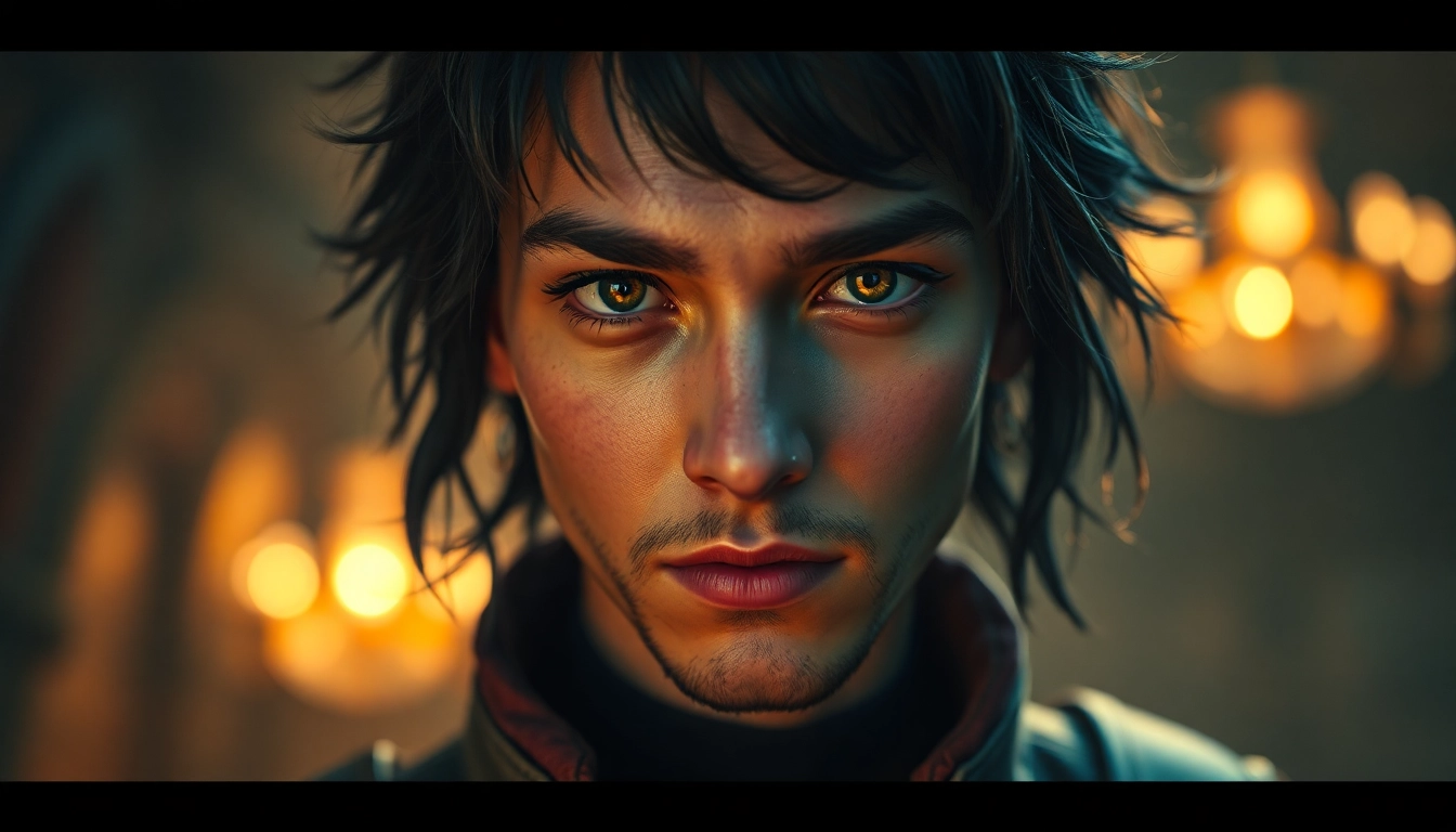 Close-up of a hyper-realistic fantasy character created with a sophisticated nsfw ai generator, showing detailed facial expressions and vibrant colors for AI art enthusiasts.